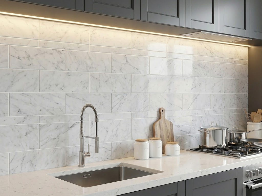 1. a backsplash