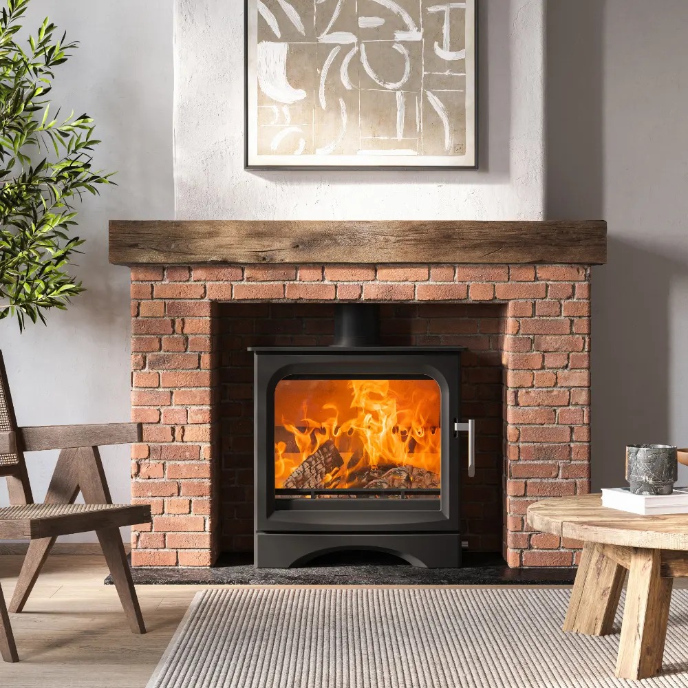Ecosy+ Signature Wide 5kw Stove Glass – 440mm x 385mm