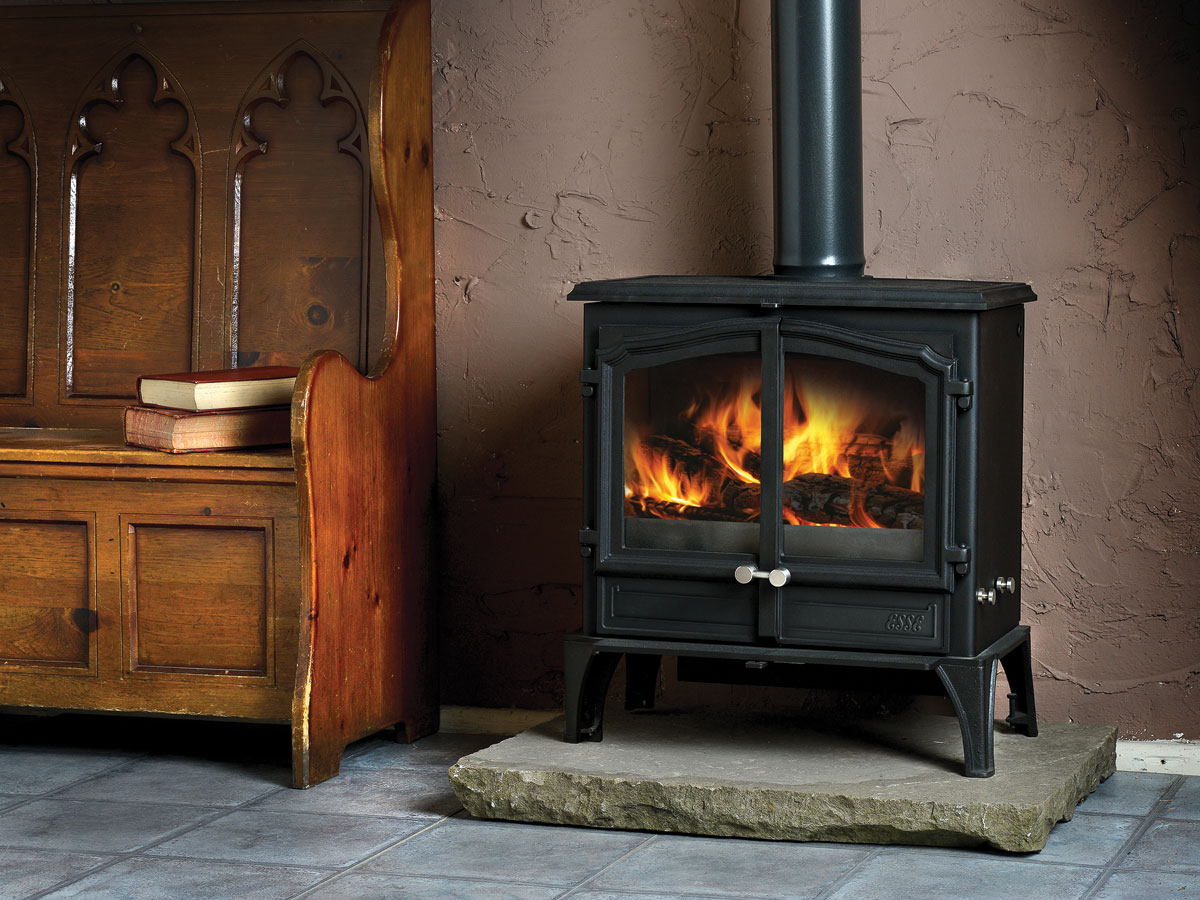 Esse 100 Double Door Stove Glass – 293mm x 210mm
