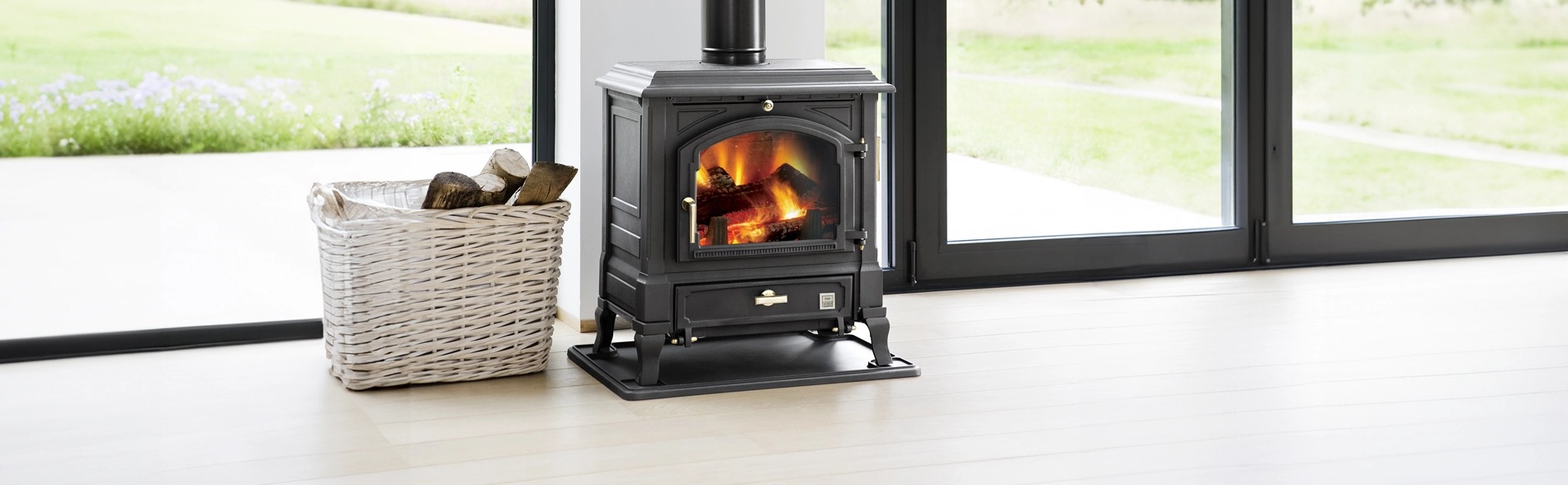 Nestor Harmony 1 M/F Stove Glass – 355mm x 271mm