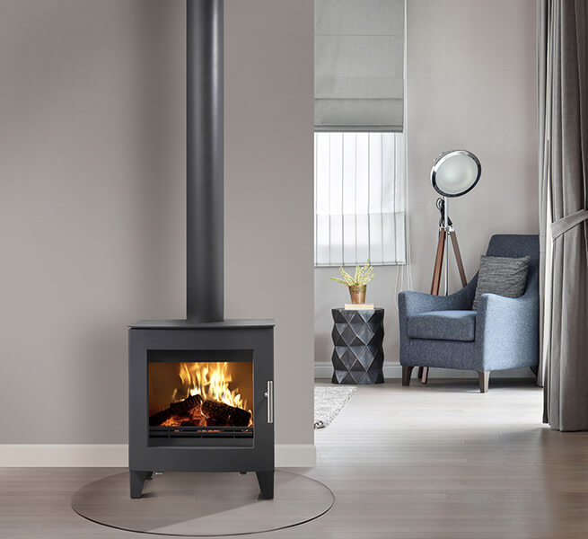 Westfire Unique 23 Stove Glass – 410mm x 380mm