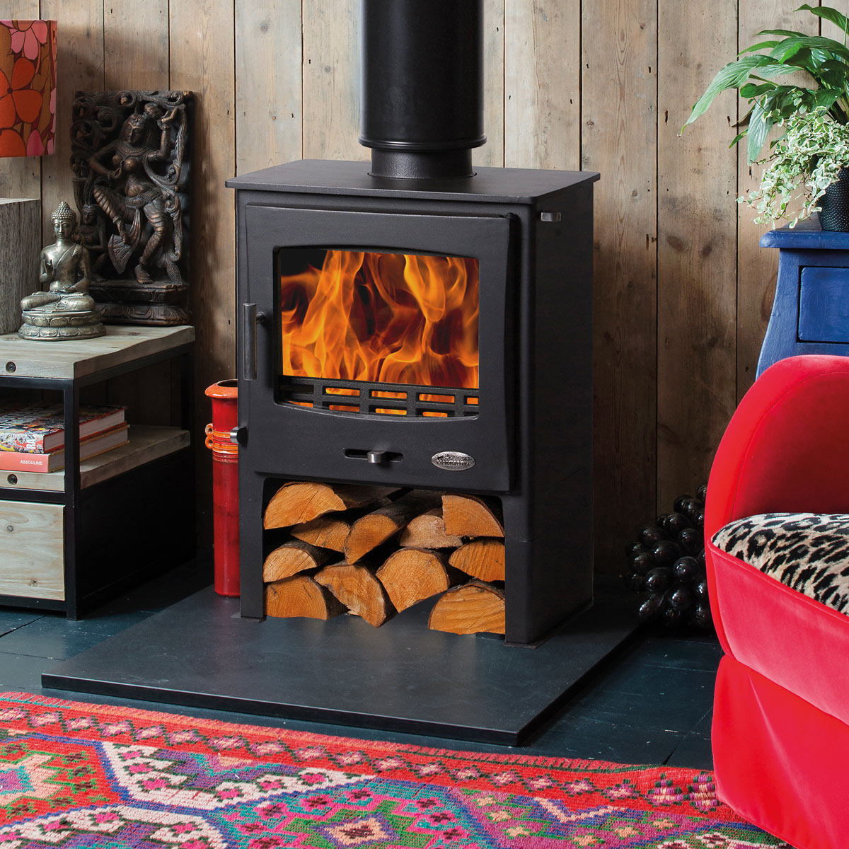 Woolly Mammoth 5 Widescreen Stove Glass – 318mm x 260mm